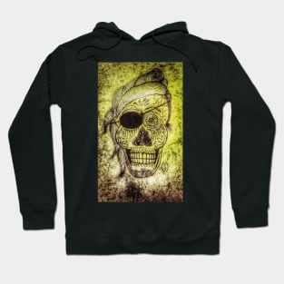 Pirate Sugar Skull Hoodie